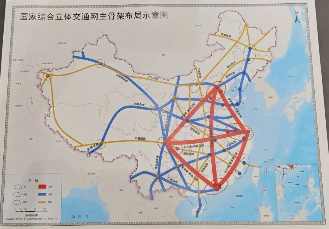 六省会共建交通枢纽集群，中部离经济“第五极”有多远？  第1张