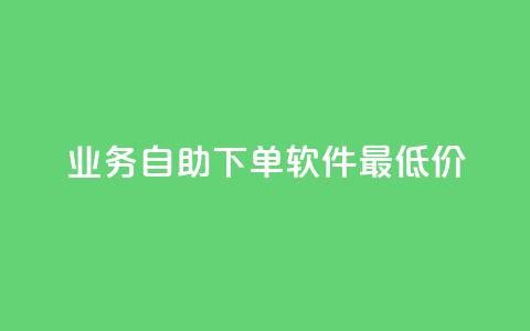 ks业务自助下单软件最低价,抖音24小时在线下单网站 - b站业务自助平台 dy业务平台入口官网  第1张