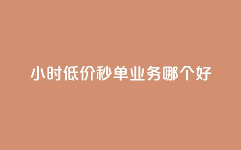 24小时低价秒单业务哪个好,QQ秒赞网付费 - 说说赞自助 抖音粉丝  第1张