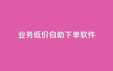 dy业务低价自助下单软件,qq超级会员低价网站 - pdd新用户助力网站 美团现金大转盘助力  第1张