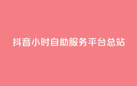 抖音24小时自助服务平台总站 - 抖音自助服务平台总站24小时全天候提供服务~  第1张