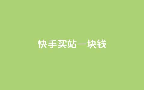 快手买站一块钱1000,快手一块钱100个 - 抖音充值官方ios 九梦百货商城自助下单  第1张