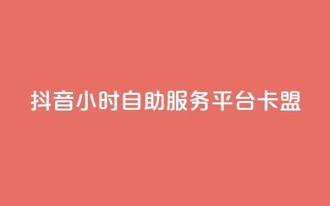 抖音24小时自助服务平台卡盟,抖音点赞充值 - 拼多多砍价免费拿商品 业务网24小时自助下单科技  第1张