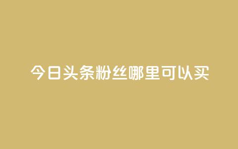 今日头条粉丝哪里可以买,qq空间赞自助下单 - ks自助下单便宜 刷qq空间的浏览网站  第1张