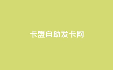 卡盟自助发卡网 - 卡盟刷酷狗音乐vip  第1张
