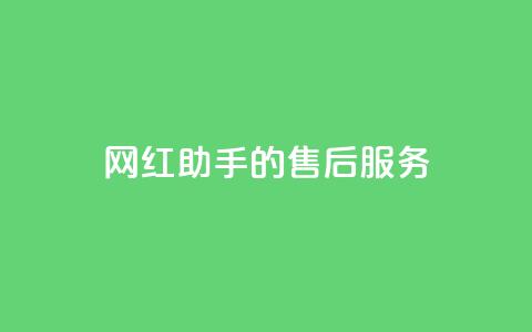 网红助手的售后服务,qq空间访问10人怎么弄 - 全网24小时自助下单网站在线 qq空间免费点赞赞  第1张
