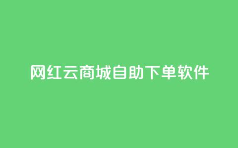 网红云商城自助下单软件,王者荣耀快手账号买卖 - 卡盟24小时自动发卡平台 抖音如何买500点赞量  第1张
