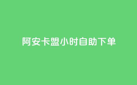 阿安卡盟24小时自助下单,ks在线业务 - 拼多多现金大转盘刷助力网站 手机怎么关闭拼多多自动跟价  第1张