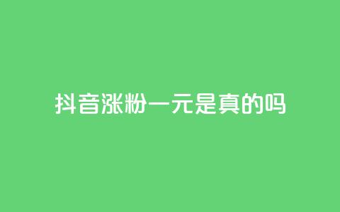 抖音涨粉一元是真的吗,1分钟3000赞 - 拼多多免费自动刷刀软件 拼多多积分完事是元宝  第1张