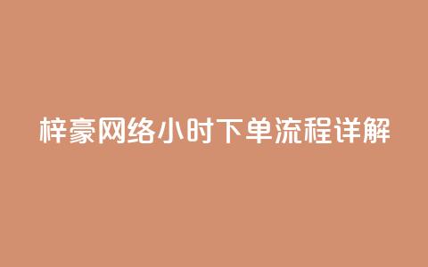 梓豪网络24小时下单流程详解,ks一元自助下单秒到账 - 快手点赞链接入口在哪里 ks单真人粉丝  第1张