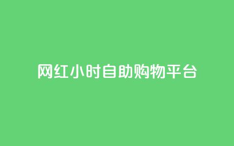 网红24小时自助购物平台 - 24小时网红自助购物平台：随时满足你的购物热情~  第1张