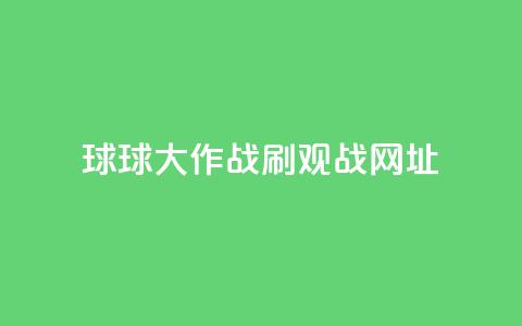 球球大作战刷观战网址,24小时网红点赞业务区 - 快手平台业务网站 刷会员最稳定的卡盟  第1张
