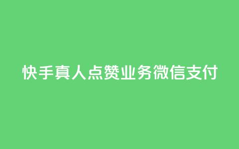 快手真人点赞业务微信支付,1元500个抖音粉丝 - 24小时自助下单商城app 卡盟低价自助下单科技  第1张