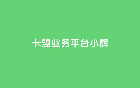 卡盟qq业务平台小辉,QQ名片一元10万赞 - 0.01积分需要多少人助力 拼多多助力交易  第1张
