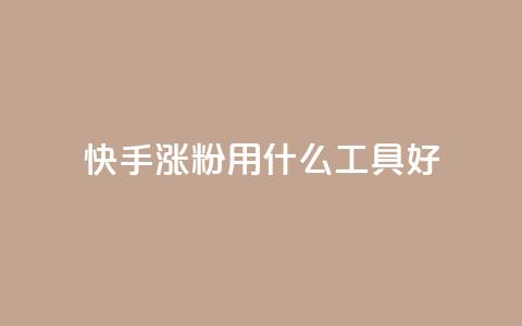 快手涨粉用什么工具好,qq小号批发卡网 - qq会员中心 网红商城快手业务  第1张