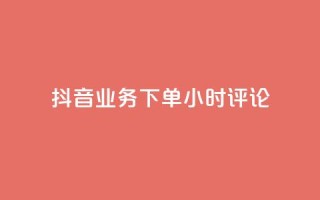 抖音业务下单24小时评论,抖音24h自助推广下单平台 - 快手1w粉丝在线 - 抖音免费浏览量1000