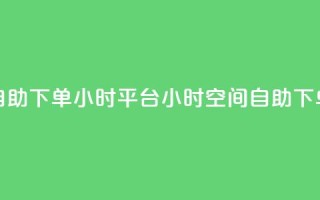 QQ空间自助下单24小时平台(24小时QQ空间自助下单平台)
