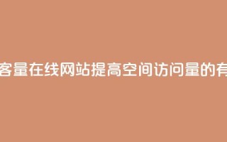 qq空间访客量在线网站(提高QQ空间访问量的有效方法)