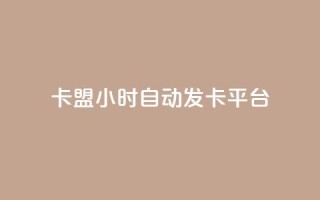 卡盟24小时自动发卡平台,快手100个秒到张 - ks免费业务平台 - 抖音粉丝增加