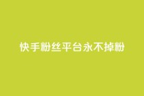 快手粉丝平台+永不掉粉,哔哩哔哩自助平台 - 斗音刷讚在线24 - 快手在线自助业务平台