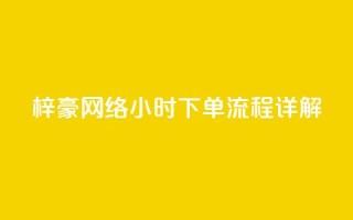 梓豪网络24小时下单流程详解,qq业务自助 - cf卡网24小时自助下单 - 全网低价自助平台